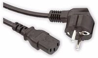 LogiLink CP090 Power Cord, Schuko-C13, schwarz, 1,80m