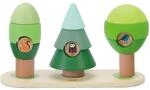 Classic World Steckspiel ab 1 Jahr | Stapelspiel Wald | Stapelturm Baby aus...