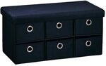 Kesper Sizbank mit Aufbewahrungsboxen, Material: FSC-zertifizierte Faserplatte,