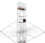 ALTEC Rollfix 2.0 600 | 6m Arbeitsh&ouml;he | hvst. Fu&szlig;platten | Dreieckausleger |...