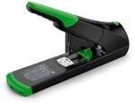Novus B 50 re+new Blockheftger&auml;t, 140 Blatt Heftleistung, schwarz-gr&uuml;n | Variable
