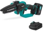 VONROC Mini-Kettens&auml;ge mit Akku 20 V, Akku Kettens&auml;ge 152 mm S&auml;geblatt, 127...