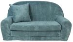 FORTISLINE Kindersofa ausklappbar 78x45x40 cm - Kindercouch aus Cord mit...