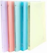Exacompta 51170E 5er Pack Premium Kunststoff-Ringbuch Chromaline aus flexiblem