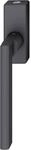 FSB Fenstergriff 34 1035 abschlie&szlig;bar eckige Rosette, Aluminium schwarz matt