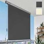 Sol Royal Senkrechtmarkise 180x250 cm MS5 Markise &ndash; Robuster Balkonsichtschutz