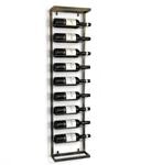 DanDiBo Weinregal Wand Metall Schwarz 240403 Flaschenregal Schmal Wandmontage...