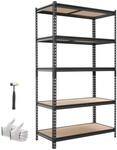 VEVOR Schwerlastregal 1025x517x1813mm, 1134kg Belastbares Lagerregal mit...