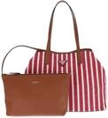 GUESS Shopper Schultertasche Vikky II 2 in 1 Tote Bag Red Multi mehrfarbig