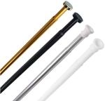 Sanilo Duschvorhangstange 90-160 cm und 120-220 cm, Duschstange Klemmstange f&uuml;r
