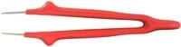 KS Tools 117.1627 Isolierte Pinzette, gerade, 13,5mm