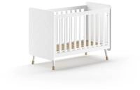 Vipack Sleigh, White, Cot