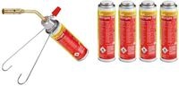 ROTHENBERGER Industrial L&ouml;tbrenner inkl. 5x Mini Gaskartusche 150 ml / 85 g 