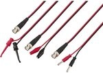 VOLTCRAFT BNC-Messleitungs-Set 0.80 m Schwarz, Rot