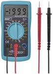 EMOS Digitaler Multimeter mit Messspitzen und Etui, AC/DC/Widerstand
