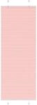 vidaXL Plissee Rosa 80x200 cm Stoffbreite 79,4 cm Polyester, Faltrollo,...