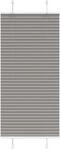 vidaXL Plissee Anthrazit 60x100 cm Stoffbreite 59,4 cm Polyester, Faltrollo,