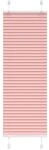 vidaXL Plissee Rosa 45x150 cm Stoffbreite 44,4 cm Polyester, Faltrollo,...