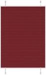 vidaXL Plissee Bordeauxrot 95x150 cm Stoffbreite 94,4 cm Polyester, Faltrollo,