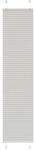 vidaXL Plissee Hellgrau 40x200 cm Stoffbreite 39,4 cm Polyester, Faltrollo,...