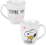 The Peanuts Tasse Snoopy - Youre my best friend Tasse Kaffeetasse Kaffeebecher...