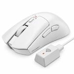 Genesis Zircon 880 PRO Gaming Maus Wireless, 30000 DPI, 8000 Hz, Wei&szlig; | Kabellose 8K