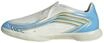 adidas Unisex Kinder F50 Messi League Laceless Indoor Football Kids Shoes, Ivory/semi