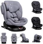 Kikkaboo Kindersitz i-Felix i-Size (40-150cm) Isofix Top Tether 360 Grad...