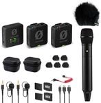 Rode Wireless Pro Digitales 2-Kanal Drahtlos-Mikrofonset + Interview PRO...