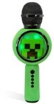 Minecraft Karaoke-Mikrofon mit kabellosem Lautsprecher und LED-Leuchten