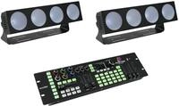 EUROLITE Set 2x LED CBB-4 + DMX LED Color Chief Controller | 2x...