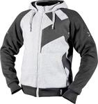 IXS Rapid 1.0 Motorrad Zip Hoodie, grau/dunkelgrau, L
