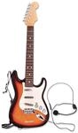 Bontempi | Rock On &ndash; Elektronische Rockgitarre Wireless mit Mikrofon, Schultergurt