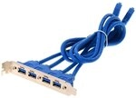 DeLOCK Slotblech Konsole 82974 (19-polig, USB 3.0)