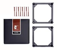 Noctua NA-SFMA1, 140- auf 120mm-L&uuml;fter Adapterrahmen 2er Pack | Erm&ouml;glicht...