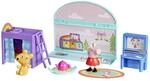 Peppa Wutz Peppas Kinderzimmer-Set mit 1 Figur und 7 Accessoires, passt zum Spielset