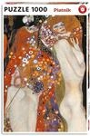 Piatnik 1000 Teile Puzzle Klimt - Wasserschlangen II, Gr&uuml;n und Blau