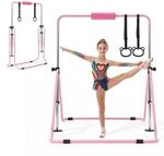 VEVOR Gymnastikstange f&uuml;r Kinder mit 63,5 kg Tragkraft, Klappbares Turnreck mit