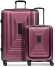 REDOLZ Hartschalen Koffer-Set-2-teilig | S Trolley 40 x 23 x 55 cm mit...