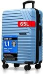 Cocoono Hartschalenkoffer Mittelgro&szlig; &ndash; 65L - 75L Volumen &ndash; 8 Rollen 360&deg;