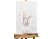 KunstLoft Leinwandbild | 100% HANDGEMALT | 50x70cm | Gem&auml;lde 'Sanfter...
