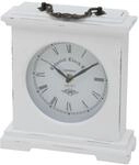 Boltze Tischuhr Betty (Farbe Wei&szlig;, H&ouml;he 24 cm, f&uuml;r den Indoorbereich, Uhr,...