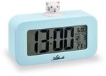 Atlanta Digitalwecker LCD mit Tier-Motiven, Melodien, automatisches Nachtlicht,