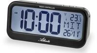 Atlanta Funkwecker Digital LCD Anzeige Alarm Snooze Licht Datum Temperatur -...