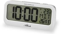 Atlanta Funkwecker Digital LCD Anzeige Alarm Snooze Licht Datum Temperatur -...