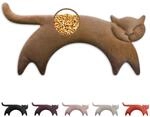 LESCHI W&auml;rmekissen f&uuml;r Mikrowelle (47x23 cm), aus 100% Bio Baumwolle und Bio