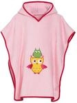 Playshoes Bademantel Handtuch Unisex Kinder,Eule,S (bis ca. 4 Jahre)