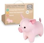 Little Big Friends Tiny Friends &ndash; Weiche Baby-Rassel | Tragbares Greifspielzeug ab