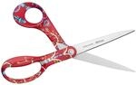 Fiskars X Iittala Schere mit Taika-Design, Rechtsh&auml;ndig, L&auml;nge 21 cm, Klingen aus