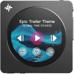 FIIO DISC Tragbarer HiFi-Musik-Player, Dual-DAC-Digital-Audio-Player mit 3,5-mm- und